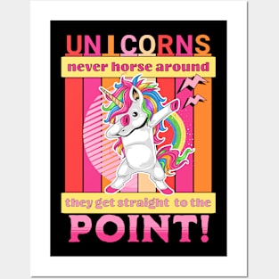 Cute Unicorn Art Posters and Art